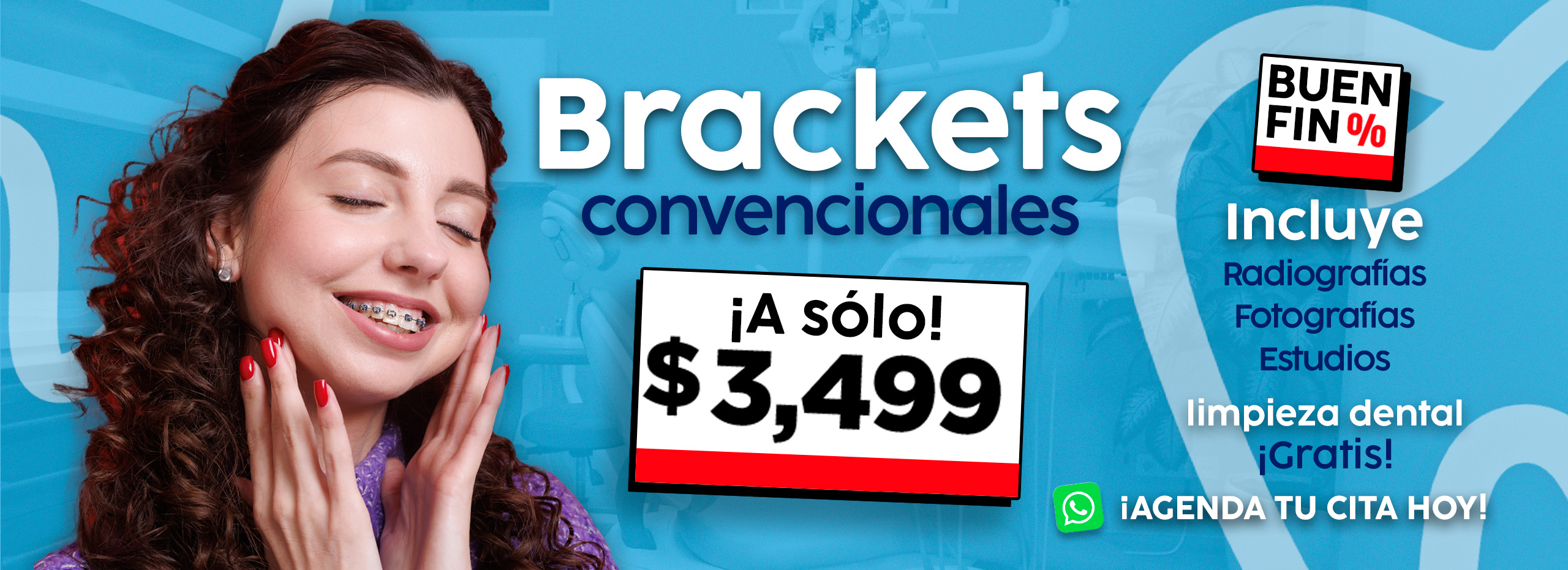 Brackets convencionales Buen fin Hero Dentric