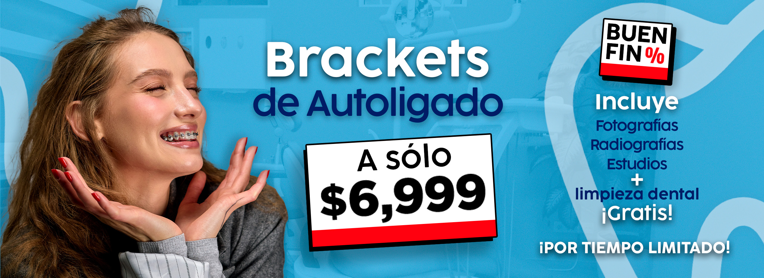 Brackets de autoligado Buen fin Hero Dentric